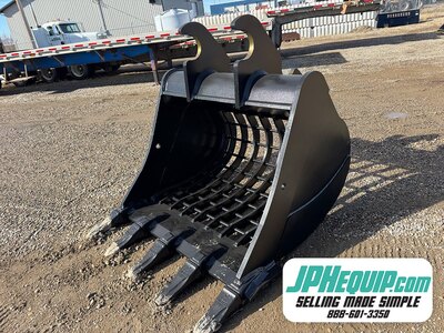 2025 66 Skeleton Rock Bucket 300 Series Excavator #E300SB66-7 JPH