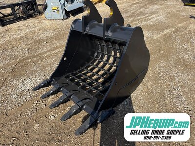 2025 54 Skeleton Rock Bucket 200 Series Excavator #E200SB54-7 JPH