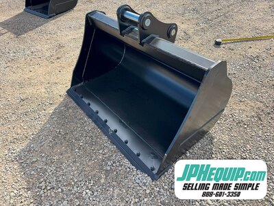 2025 54 Clean up Bucket 80 Series Excavator 50 mm pins #E50MMCB54 JPH