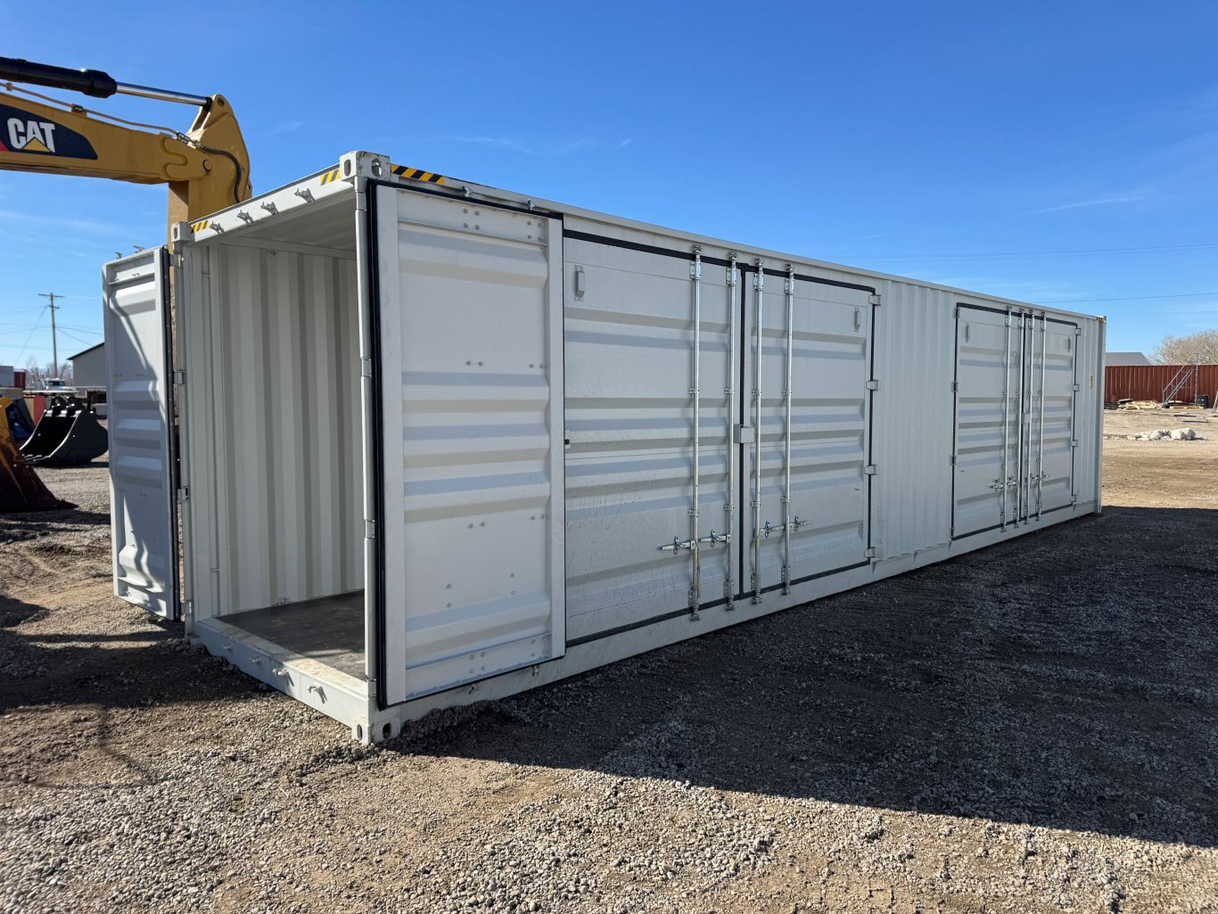 40' Seacan 1 Front & 2 Large Side Doors 1 Trip #10508 JPH