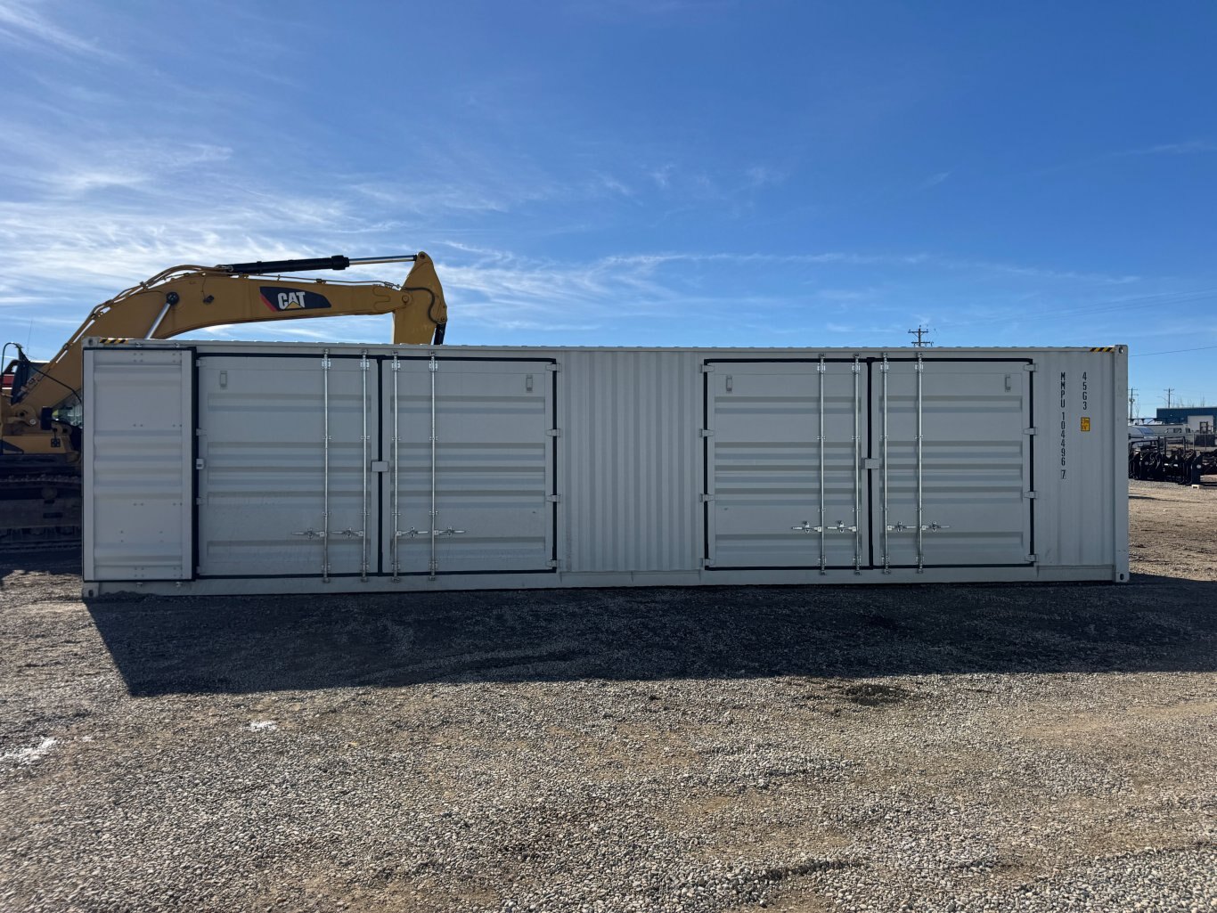 40' Seacan 1 Front & 2 Large Side Doors 1 Trip #10508 JPH