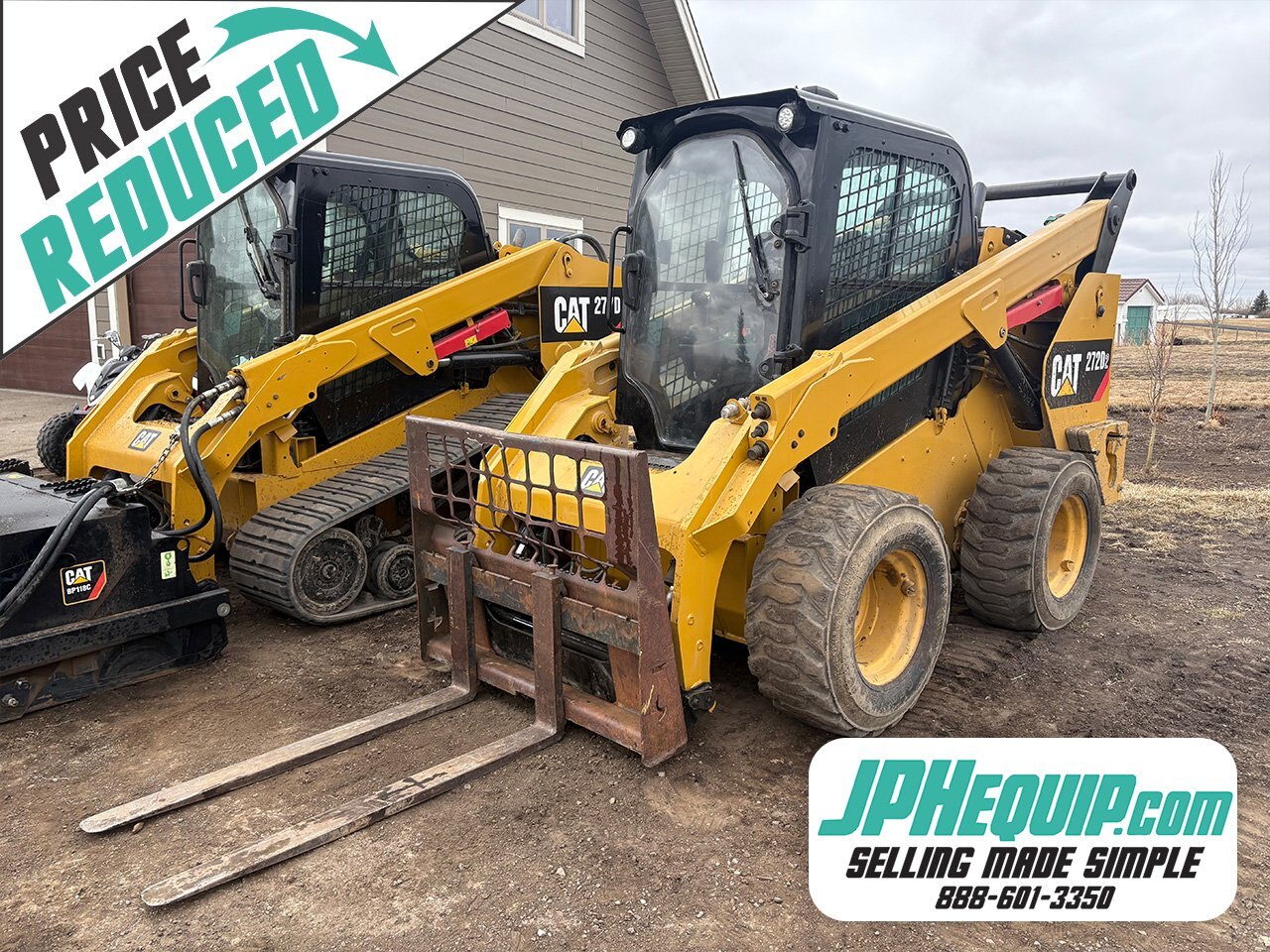2019 Caterpillar 272D2 Skid Steer #9479 AS