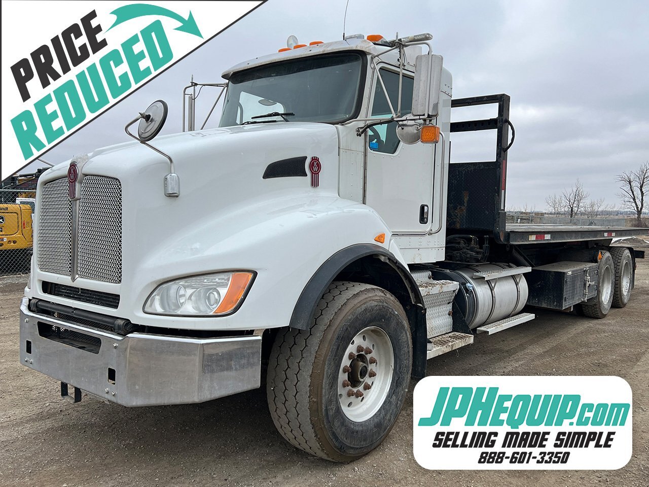 2016 Kenworth T4 Cable Deck Truck Car Hauler / Tow Truck Day Cab #9486 BP