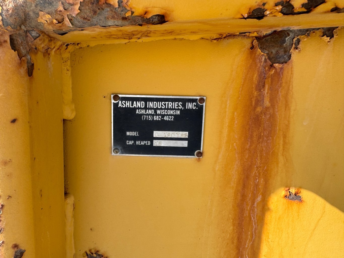 2007 Ashland 18 yd. Pull Scraper #9488 JP