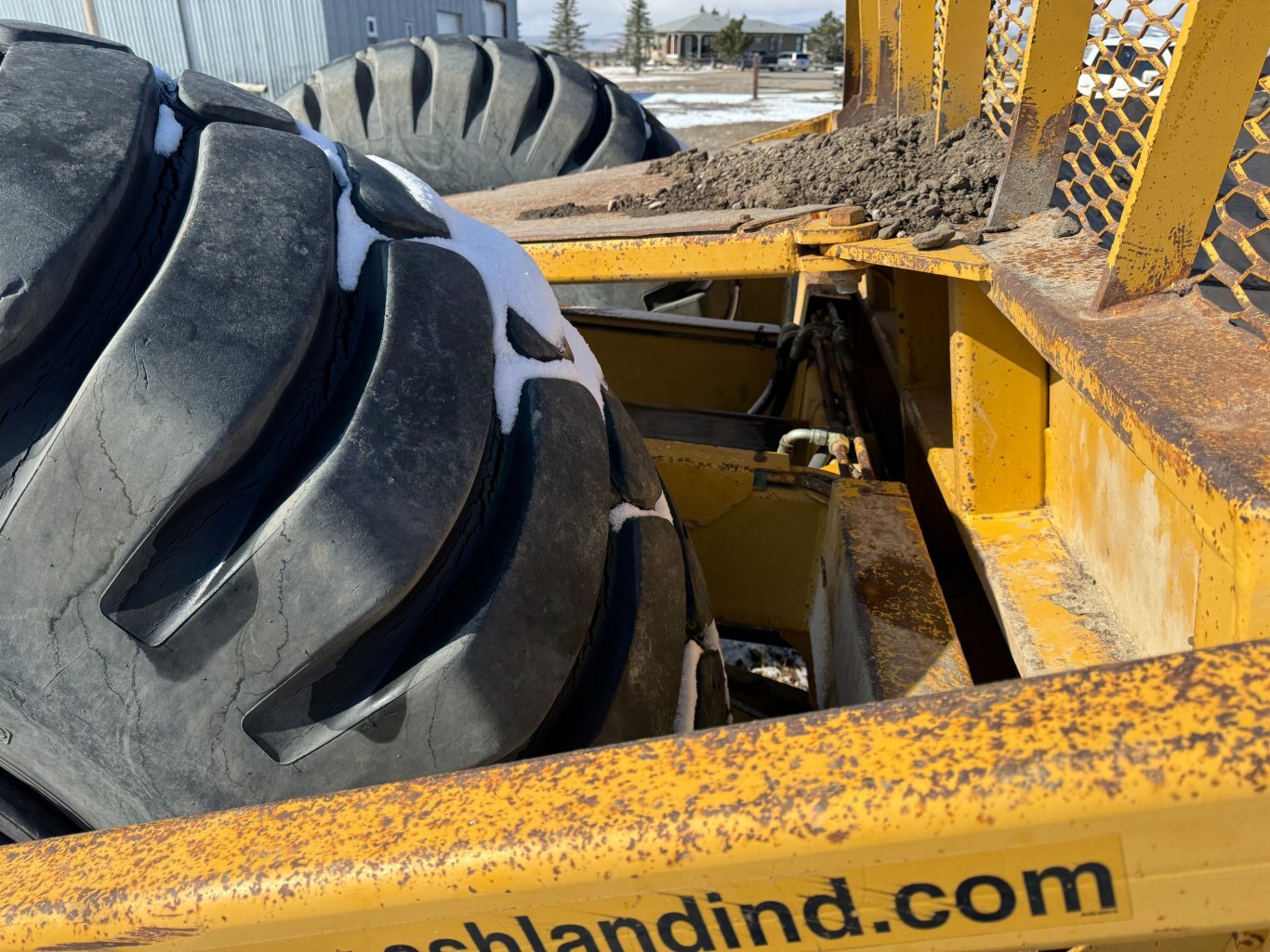 2007 Ashland 18 yd. Pull Scraper #9488 JP