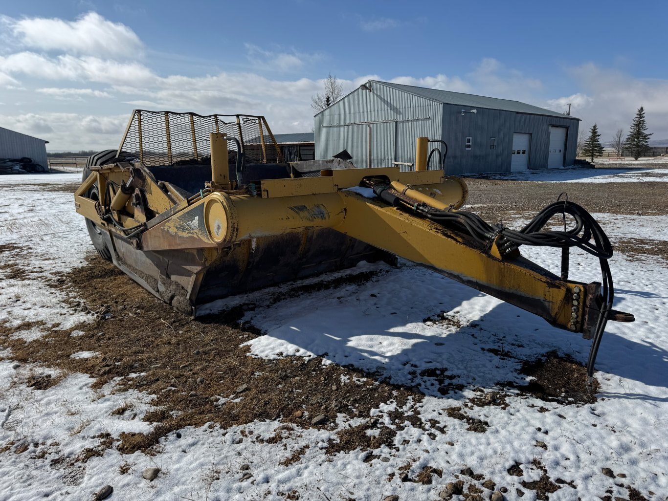 2007 Ashland 18 yd. Pull Scraper #9488 JP