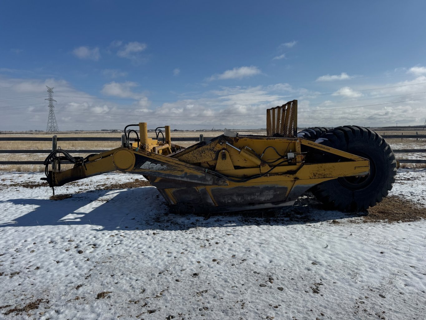 2007 Ashland 18 yd. Pull Scraper #9488 JP