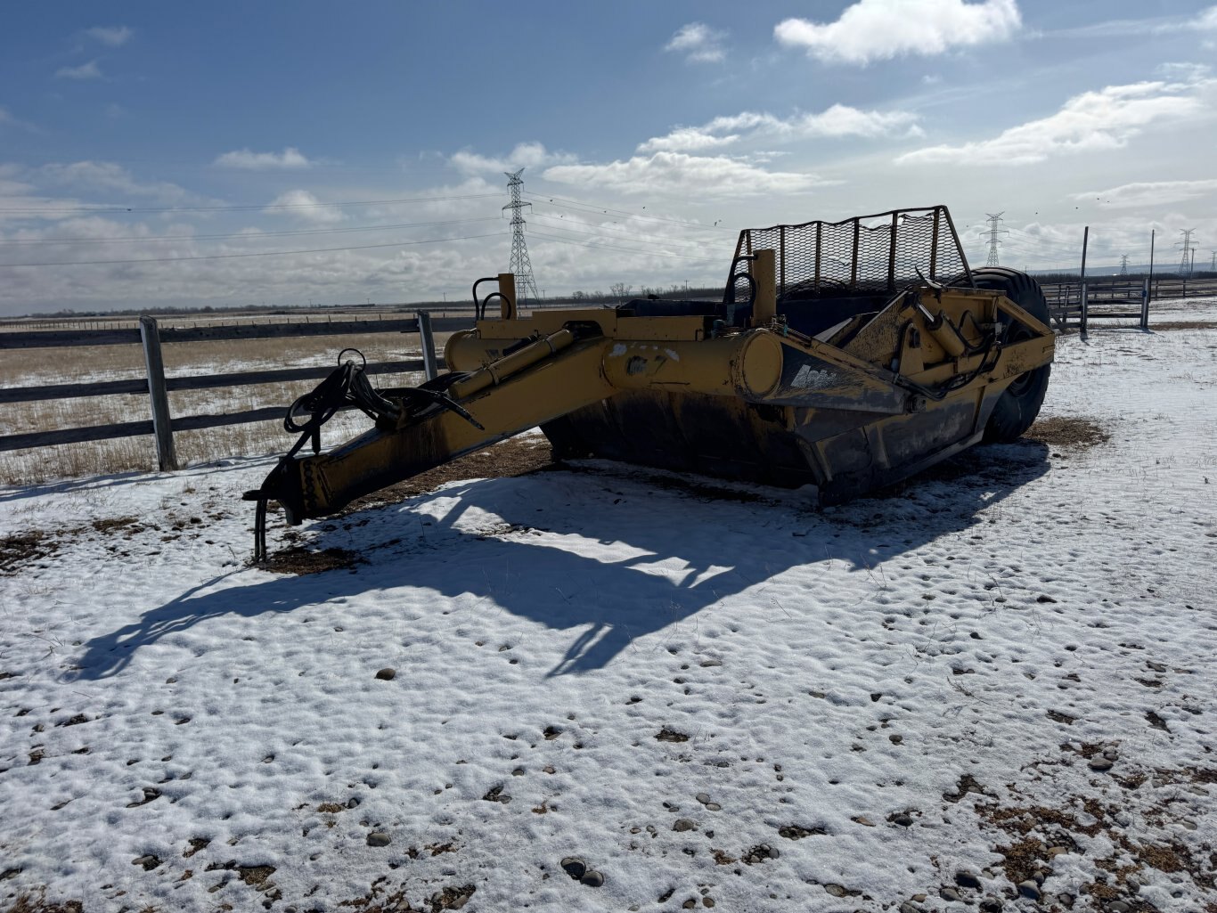 2007 Ashland 18 yd. Pull Scraper #9488 JP