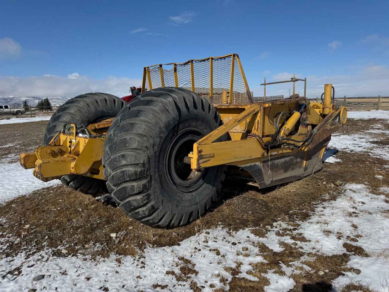 2007 Ashland 18 yd. Pull Scraper #9488 JP