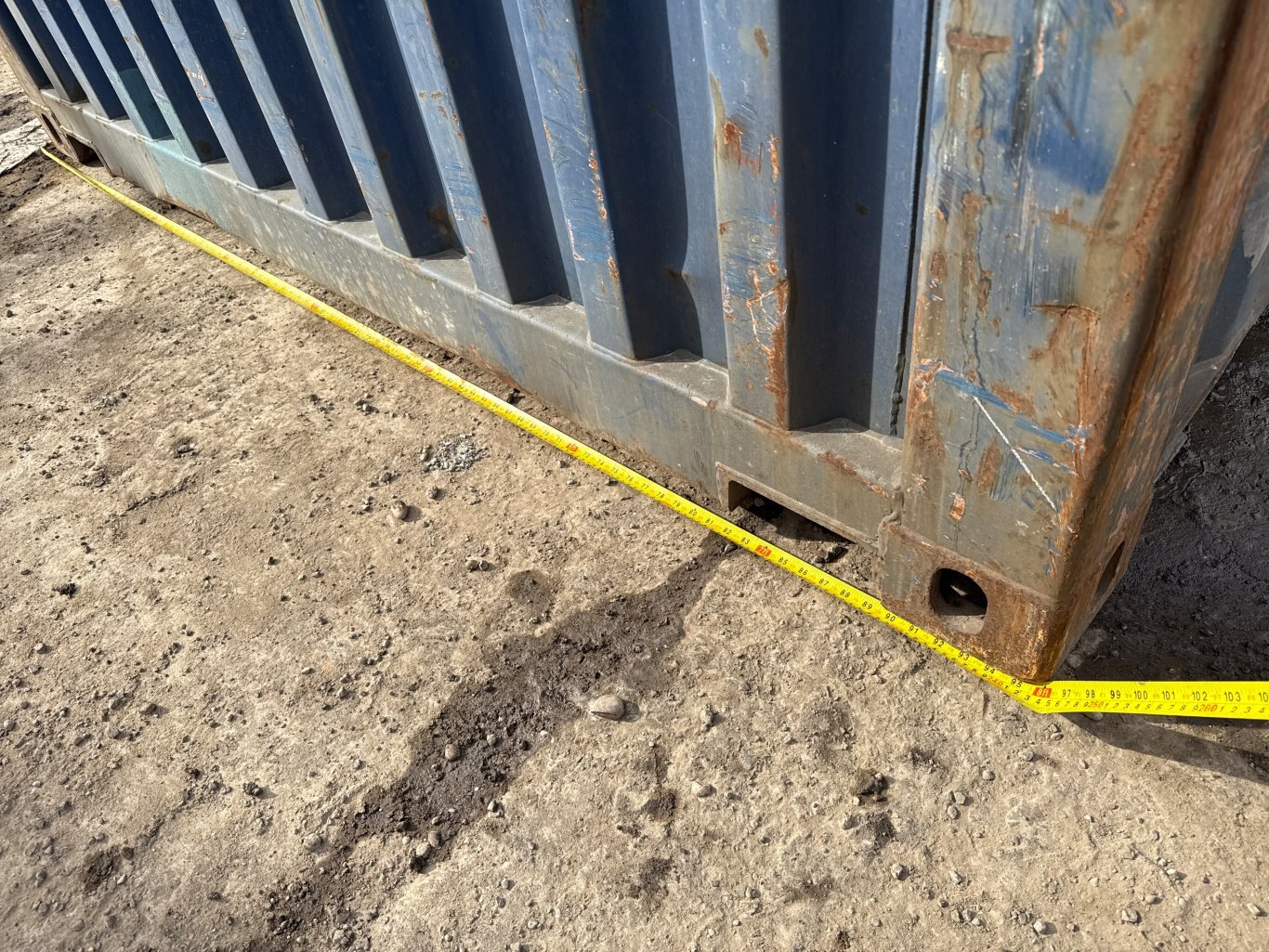 Custom Sea Can Cold Storage Tool Crib w/ Man Door, Power, and Lighting #9498 JA