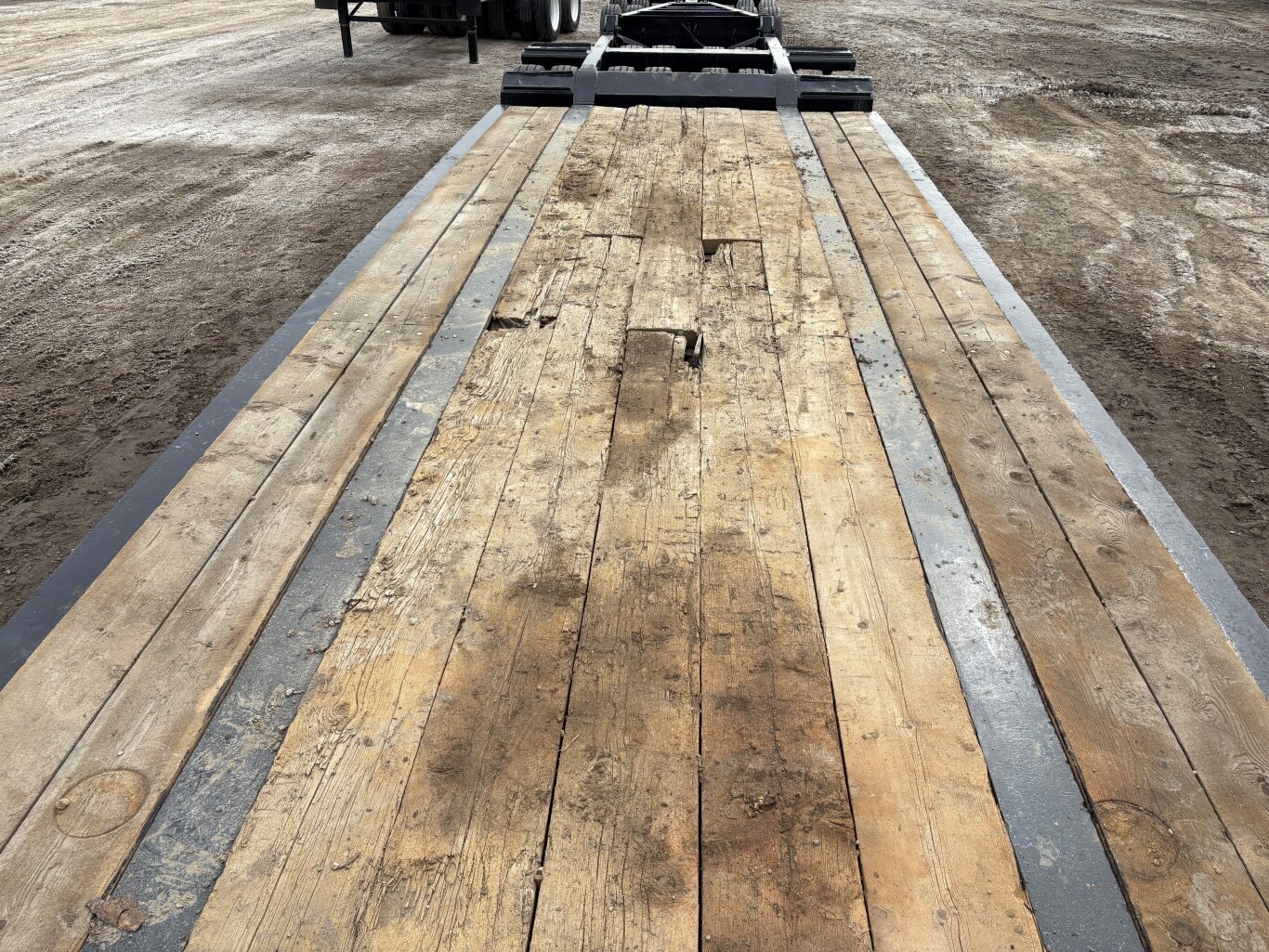 2002 Aspen Heavy Haul Double Drop RG60 Trailer Lowbed Jeep and Booster #9502 AS