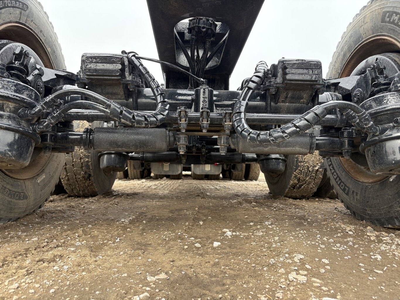 2002 Aspen Heavy Haul Double Drop RG60 Trailer Lowbed Jeep and Booster #9502 AS