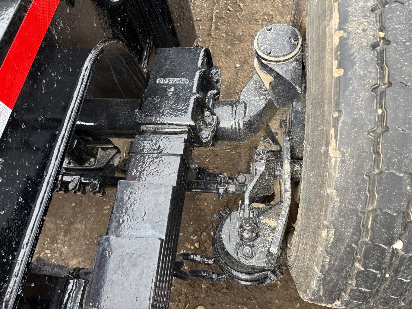 2002 Aspen Heavy Haul Double Drop RG60 Trailer Lowbed Jeep and Booster #9502 AS