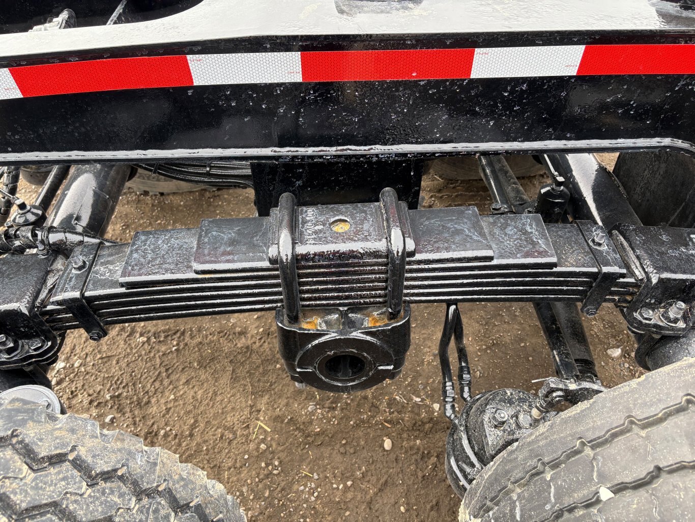 2002 Aspen Heavy Haul Double Drop RG60 Trailer Lowbed Jeep and Booster #9502 AS