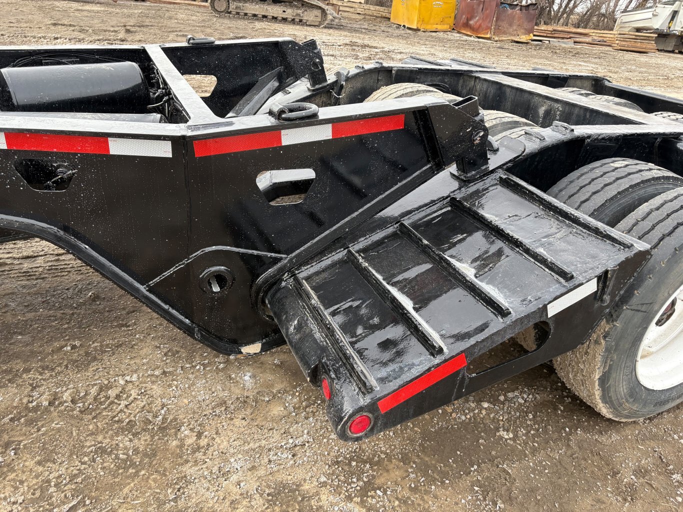 2002 Aspen Heavy Haul Double Drop RG60 Trailer Lowbed Jeep and Booster #9502 AS