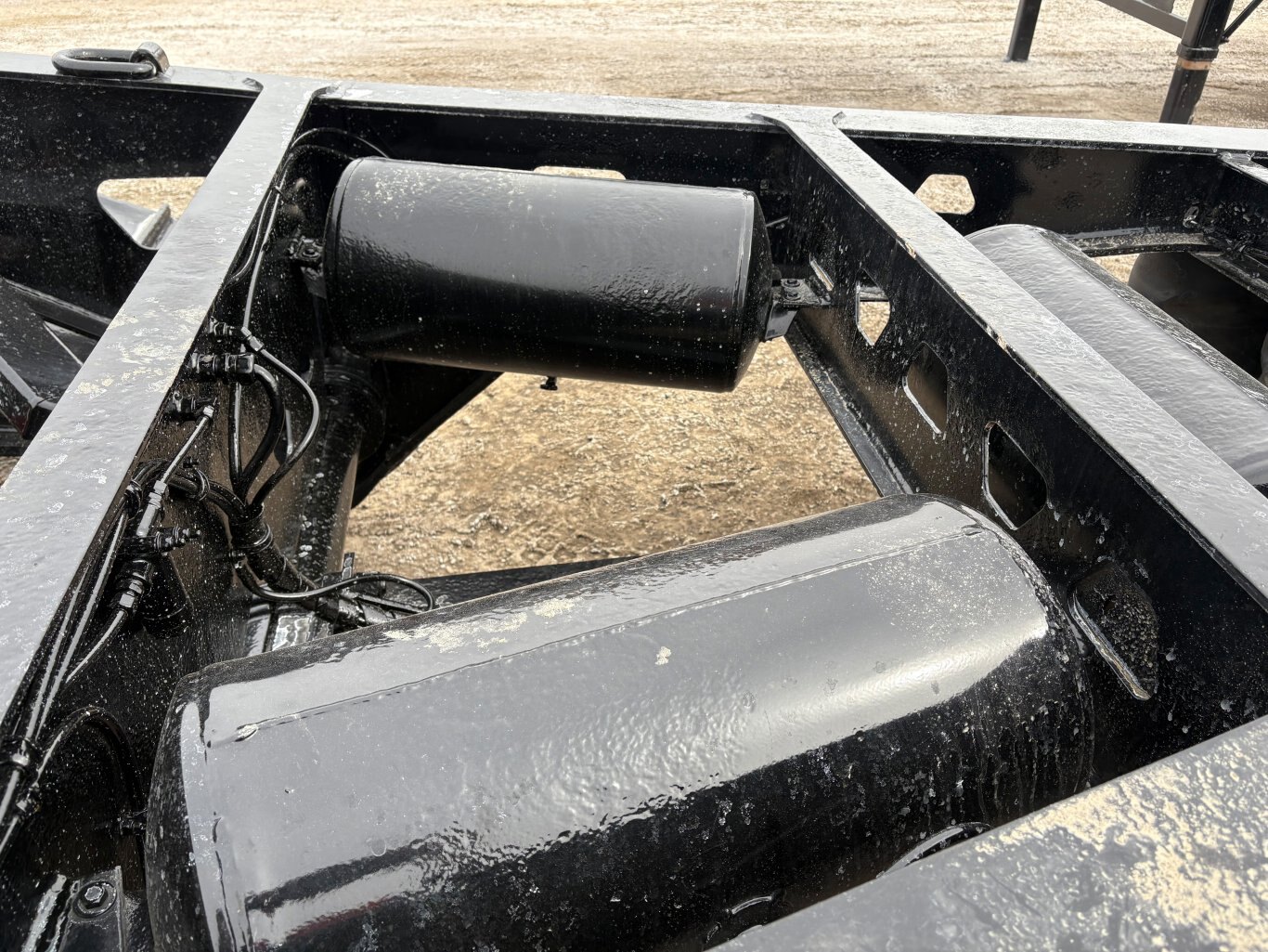 2002 Aspen Heavy Haul Double Drop RG60 Trailer Lowbed Jeep and Booster #9502 AS