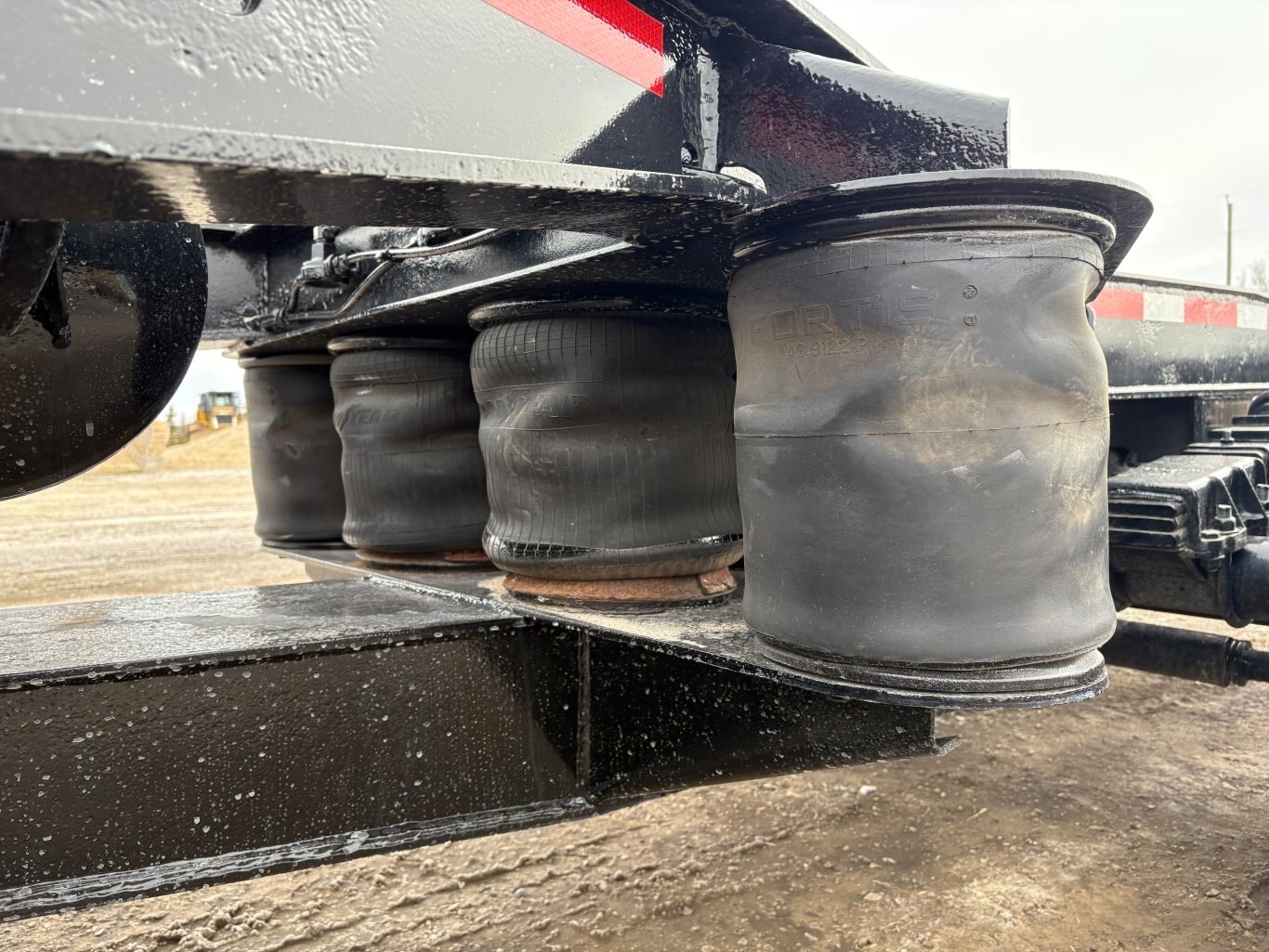 2002 Aspen Heavy Haul Double Drop RG60 Trailer Lowbed Jeep and Booster #9502 AS