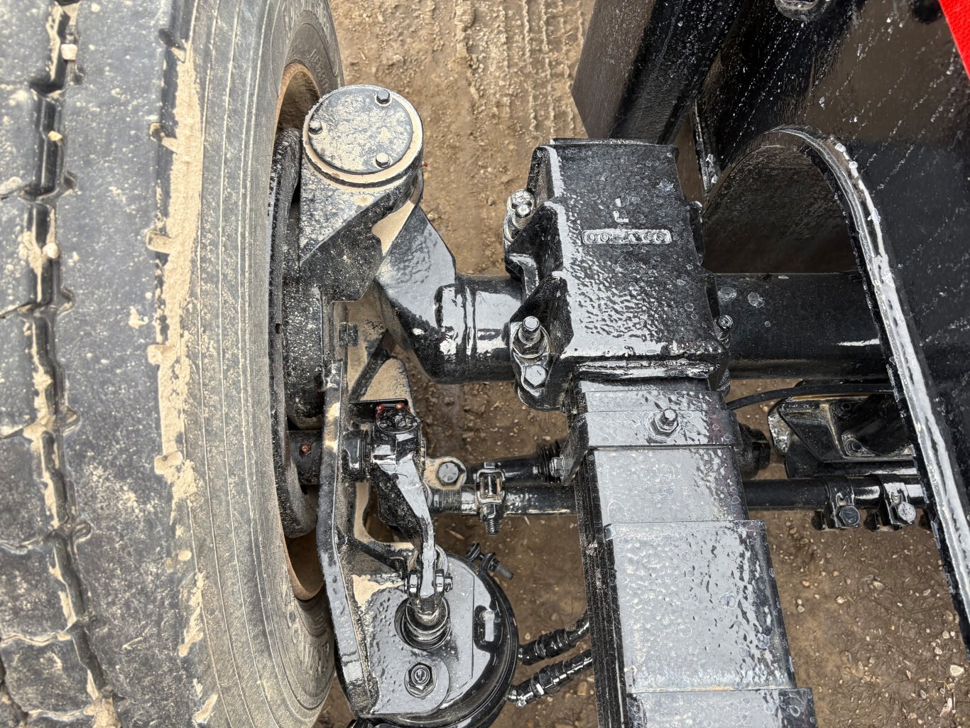 2002 Aspen Heavy Haul Double Drop RG60 Trailer Lowbed Jeep and Booster #9502 AS