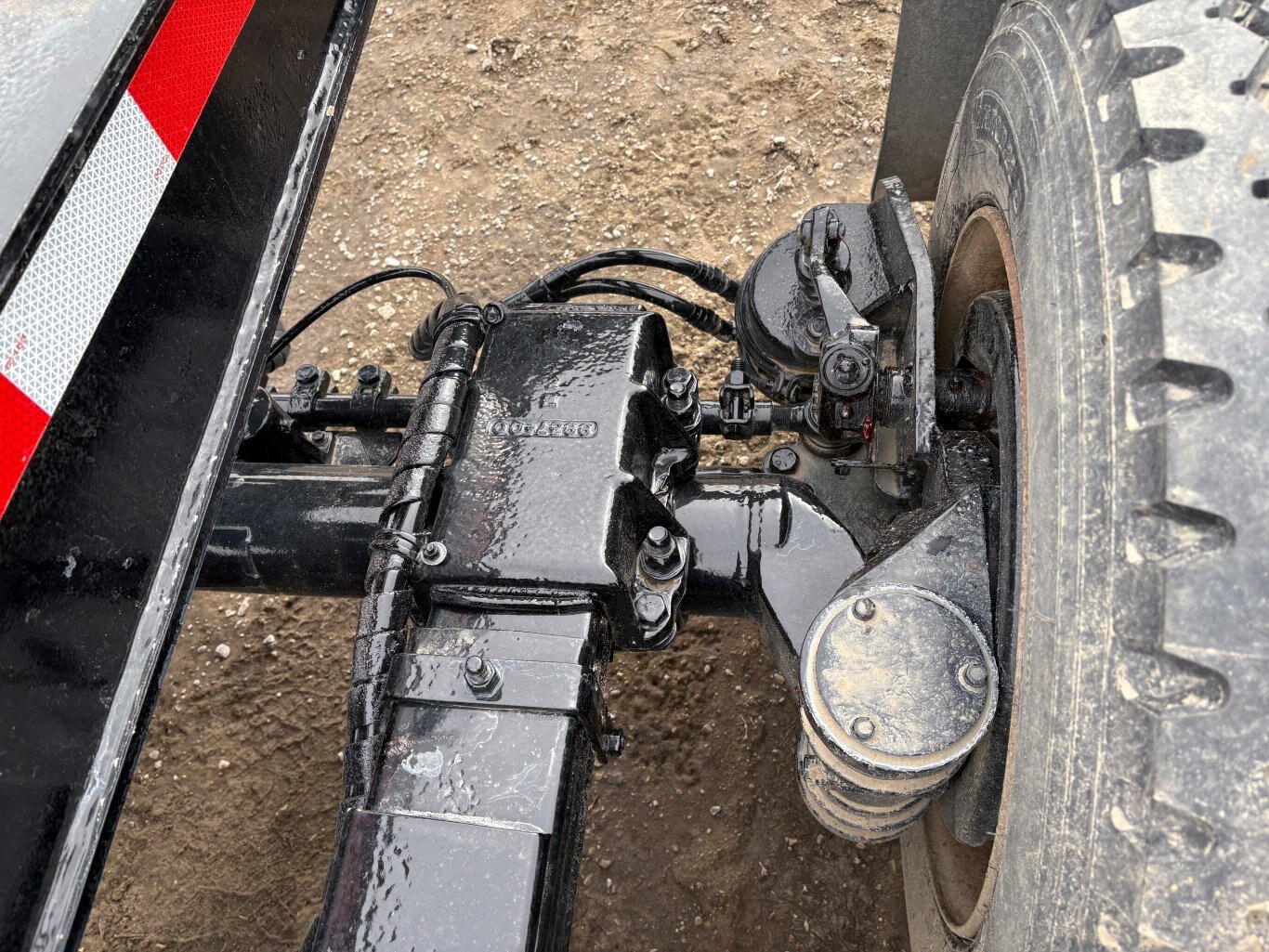 2002 Aspen Heavy Haul Double Drop RG60 Trailer Lowbed Jeep and Booster #9502 AS