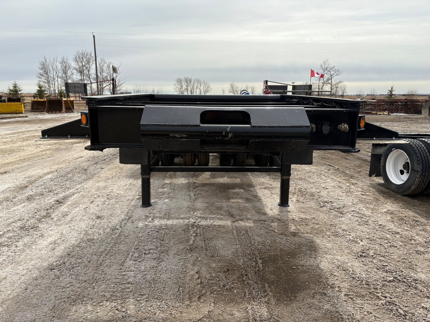 2002 Aspen Heavy Haul Double Drop RG60 Trailer Lowbed Jeep and Booster #9502 AS