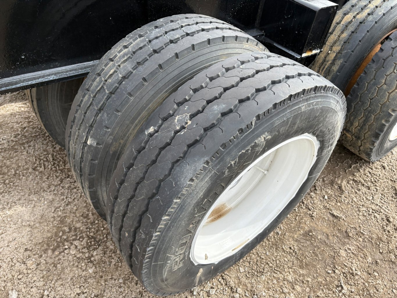 2002 Aspen Heavy Haul Double Drop RG60 Trailer Lowbed Jeep and Booster #9502 AS