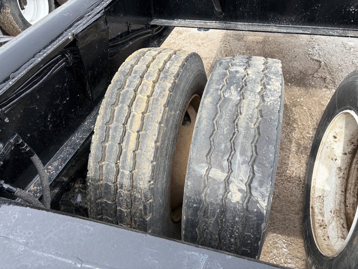 2002 Aspen Heavy Haul Double Drop RG60 Trailer Lowbed Jeep and Booster #9502 AS