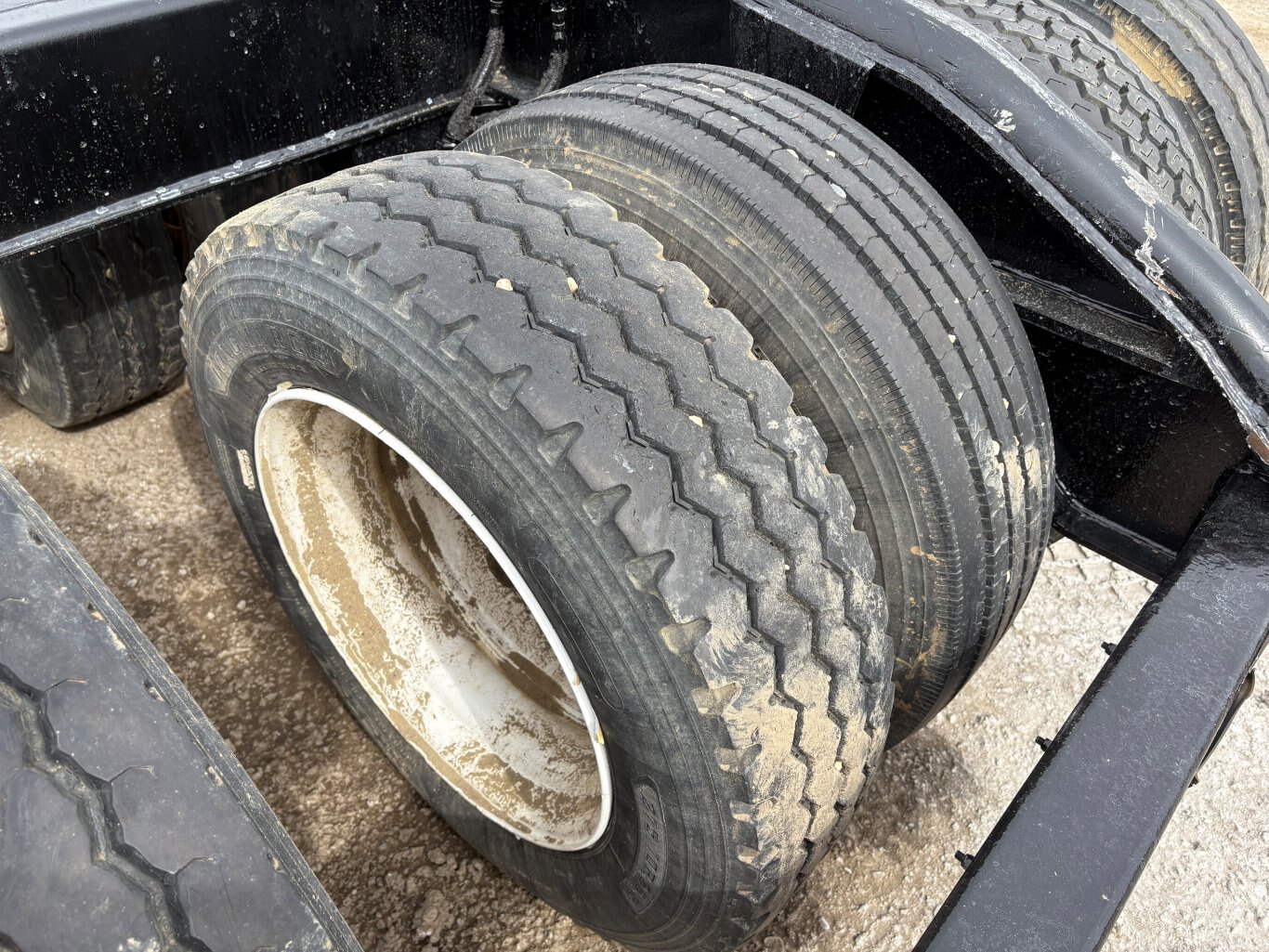 2002 Aspen Heavy Haul Double Drop RG60 Trailer Lowbed Jeep and Booster #9502 AS