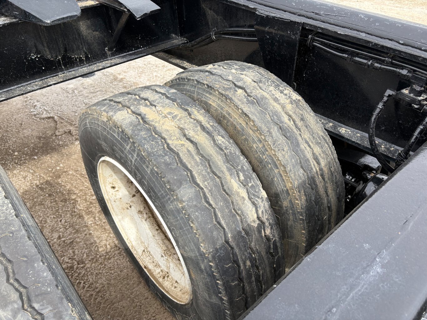 2002 Aspen Heavy Haul Double Drop RG60 Trailer Lowbed Jeep and Booster #9502 AS