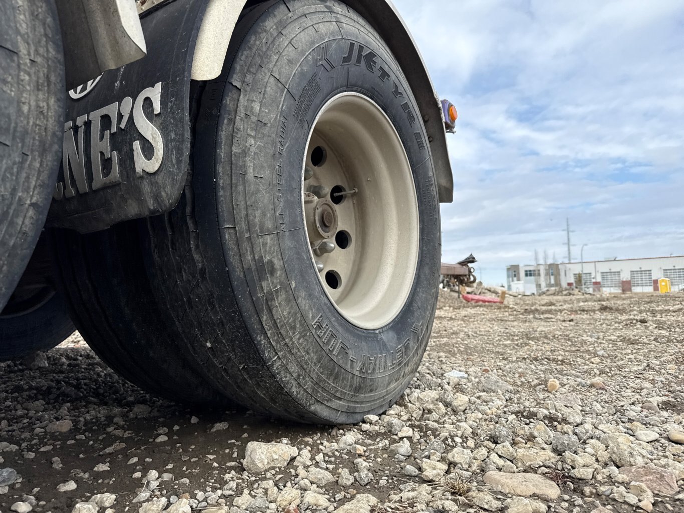 2007 Arnes 440 Quad Wagon End Dump Trailer #9529 JA