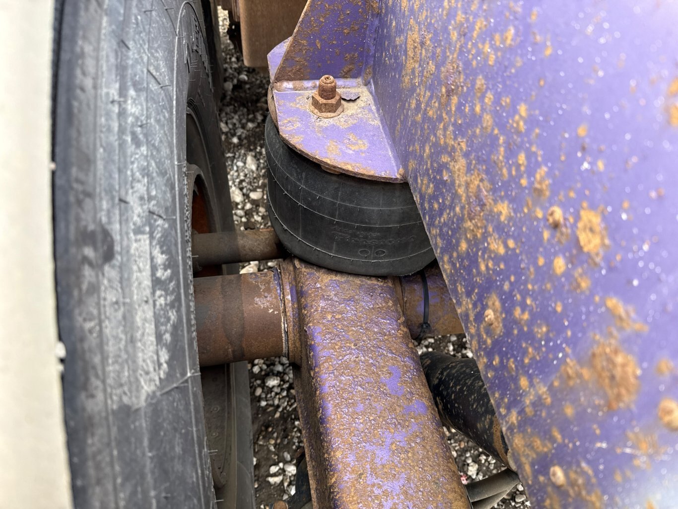 2007 Arnes 440 Quad Wagon End Dump Trailer #9529 JA