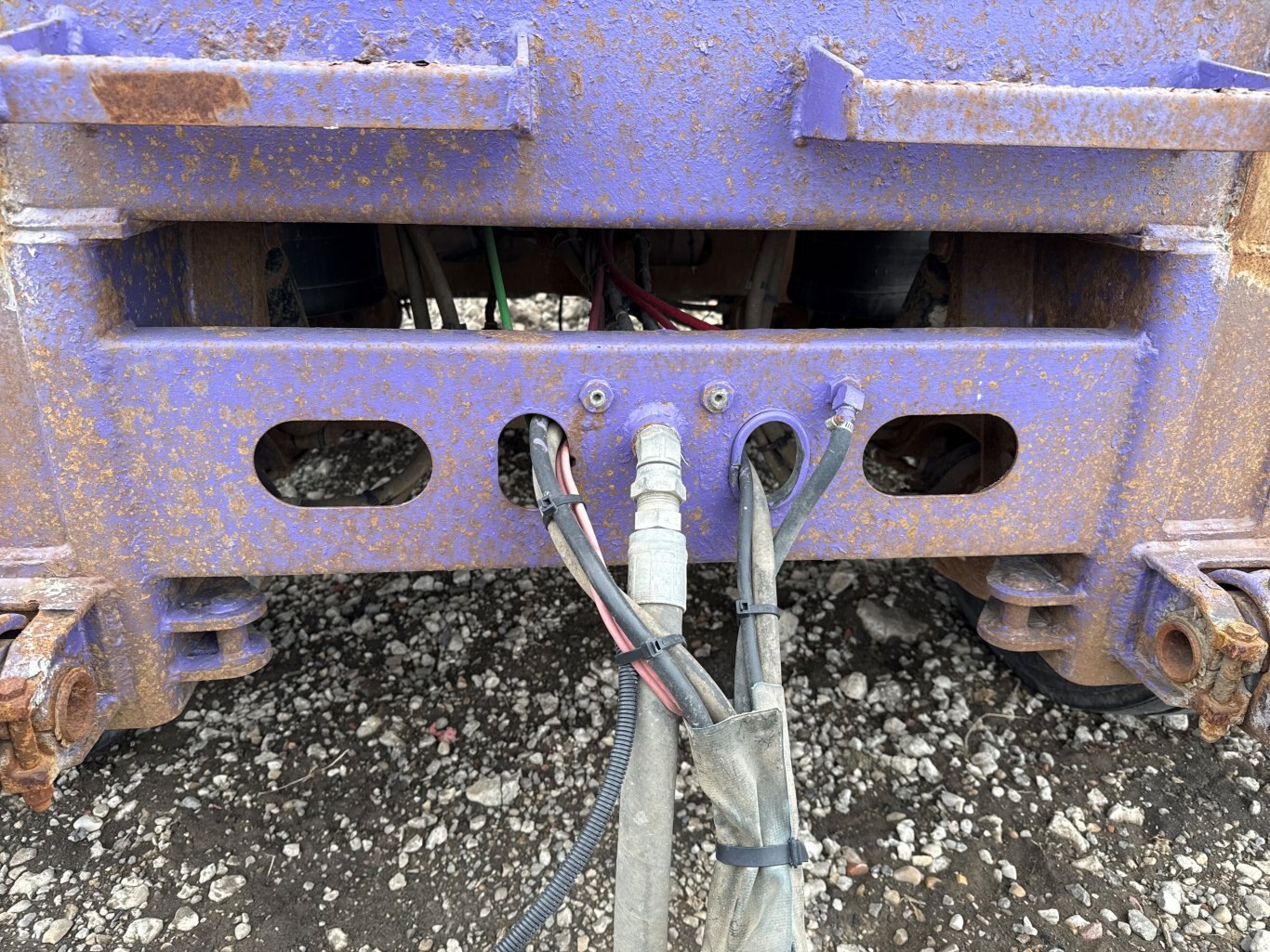 2007 Arnes 440 Quad Wagon End Dump Trailer #9529 JA