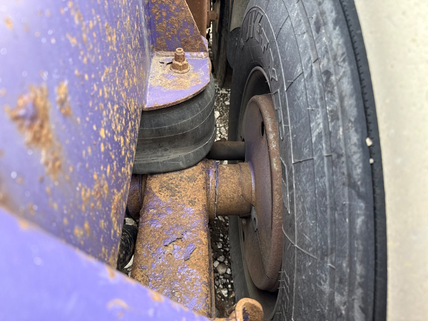 2007 Arnes 440 Quad Wagon End Dump Trailer #9529 JA