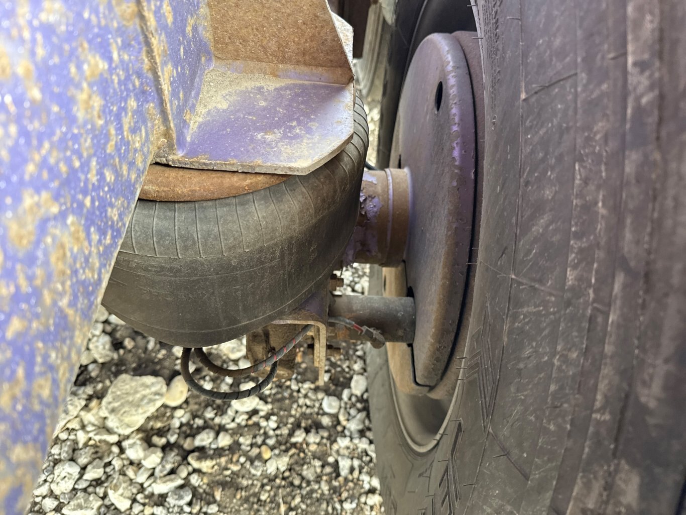 2007 Arnes 440 Quad Wagon End Dump Trailer #9529 JA