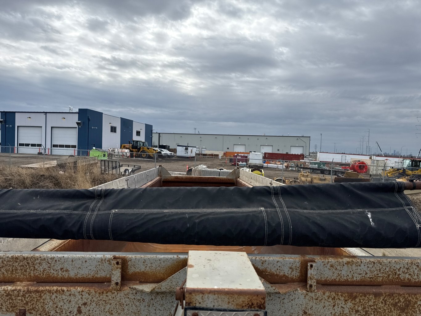 2007 Arnes 440 Quad Wagon End Dump Trailer #9529 JA