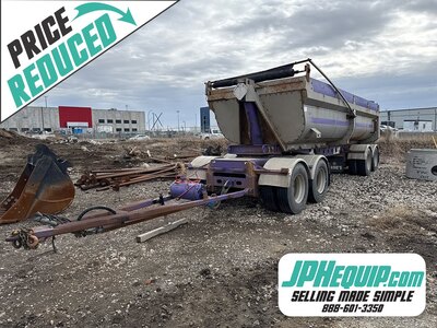 2007  Arnes 440 Quad Wagon End Dump Trailer #9529 JA