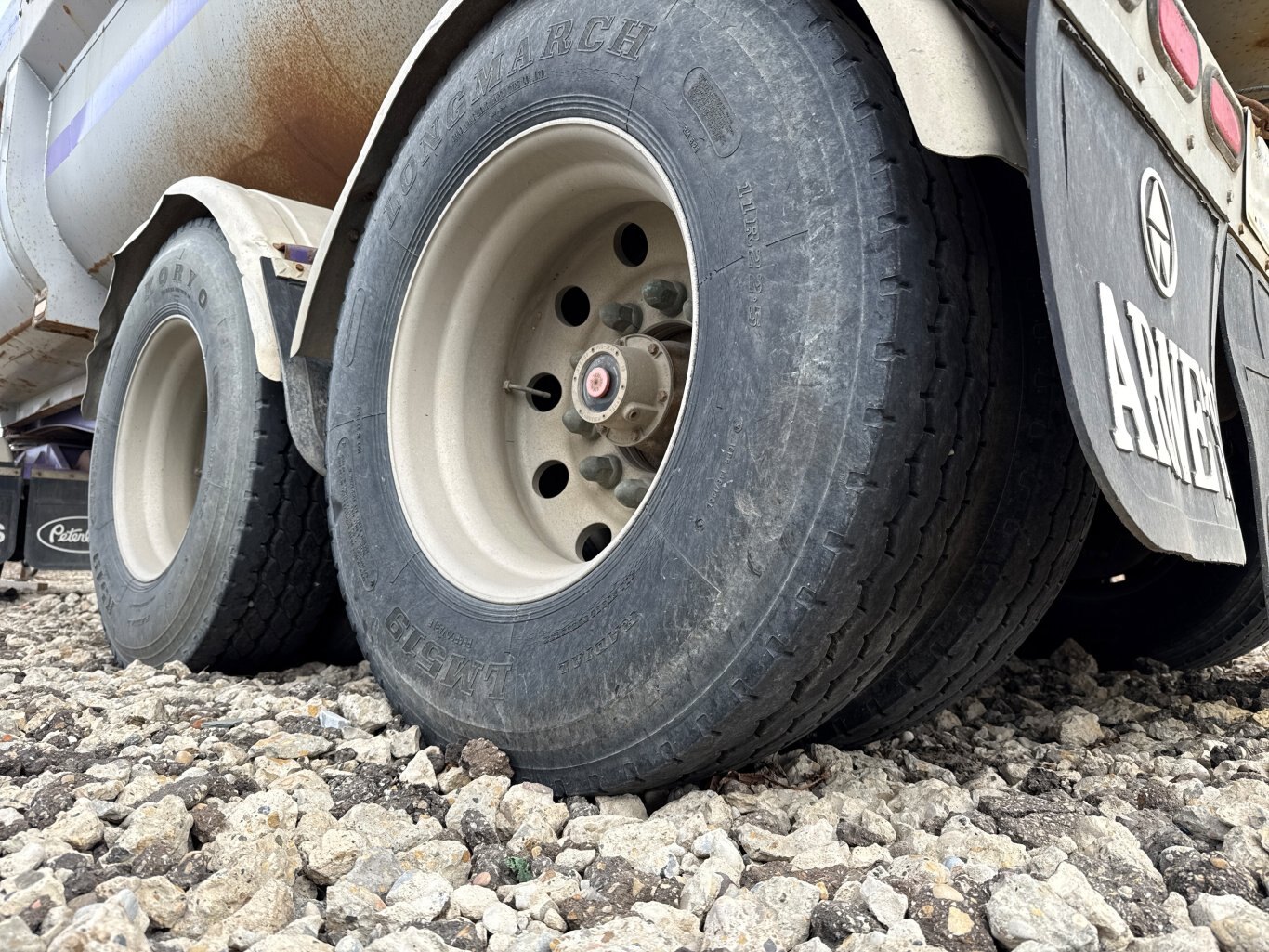 2007 Arnes 440 Quad Wagon End Dump Trailer #9529 JA