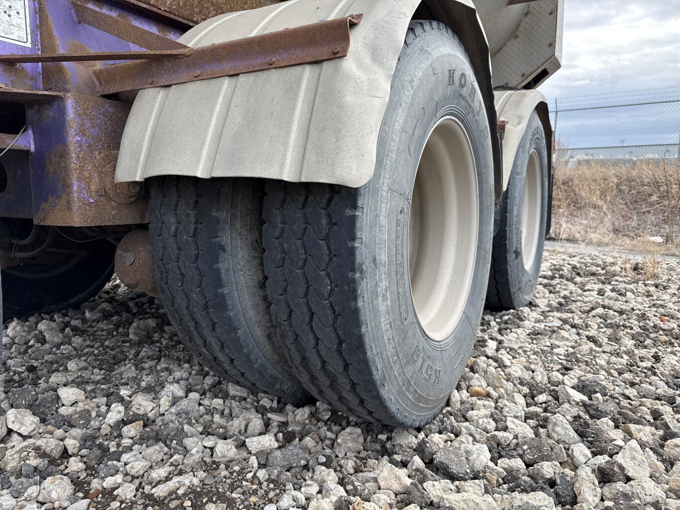 2007 Arnes 440 Quad Wagon End Dump Trailer #9529 JA