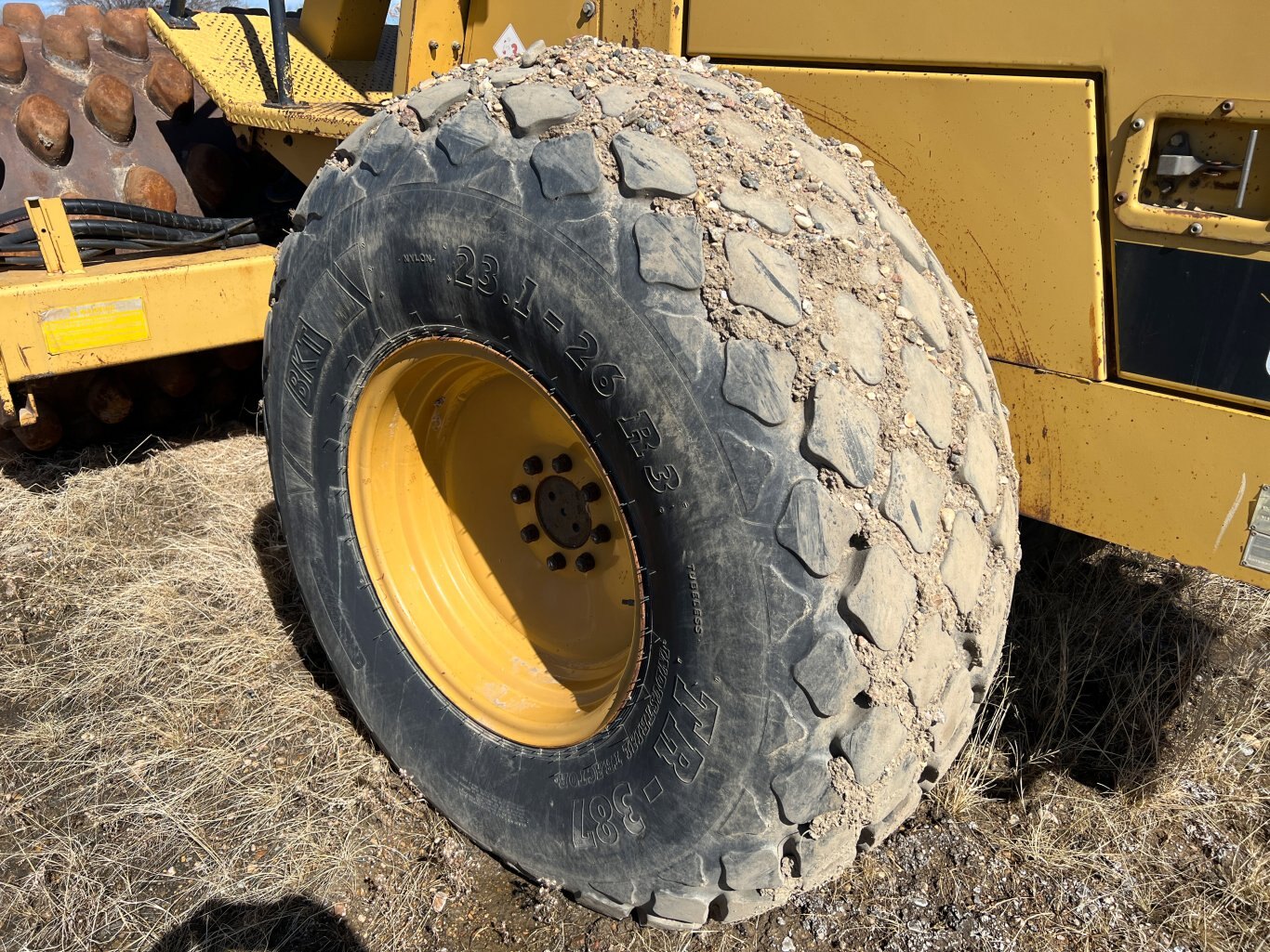 1990 Caterpillar CP 563 Padfoot Compactor / CP563 #9571 BP