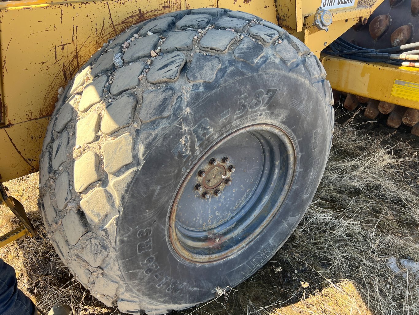 1990 Caterpillar CP 563 Padfoot Compactor / CP563 #9571 BP