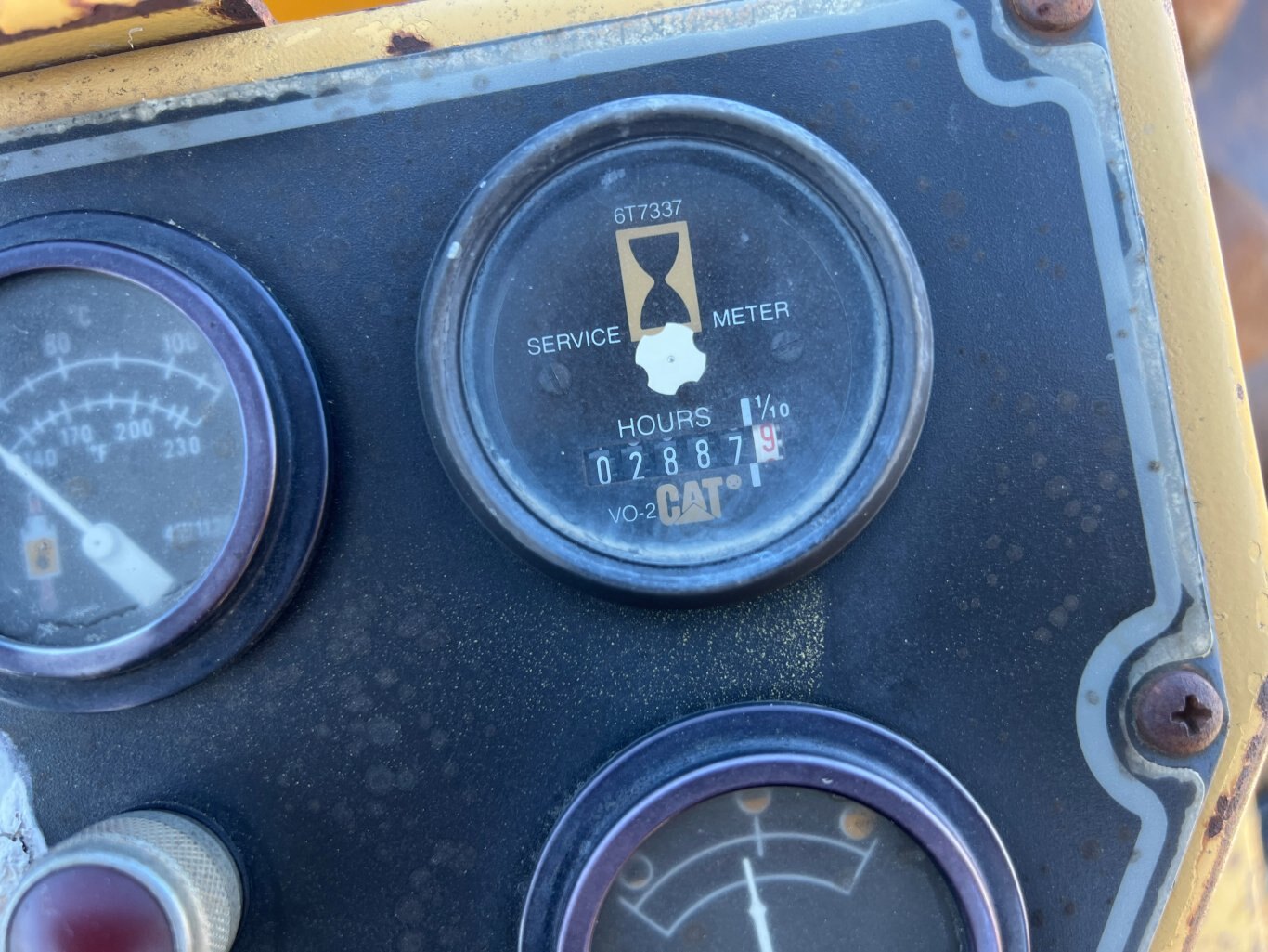 1990 Caterpillar CP 563 Padfoot Compactor / CP563 #9571 BP