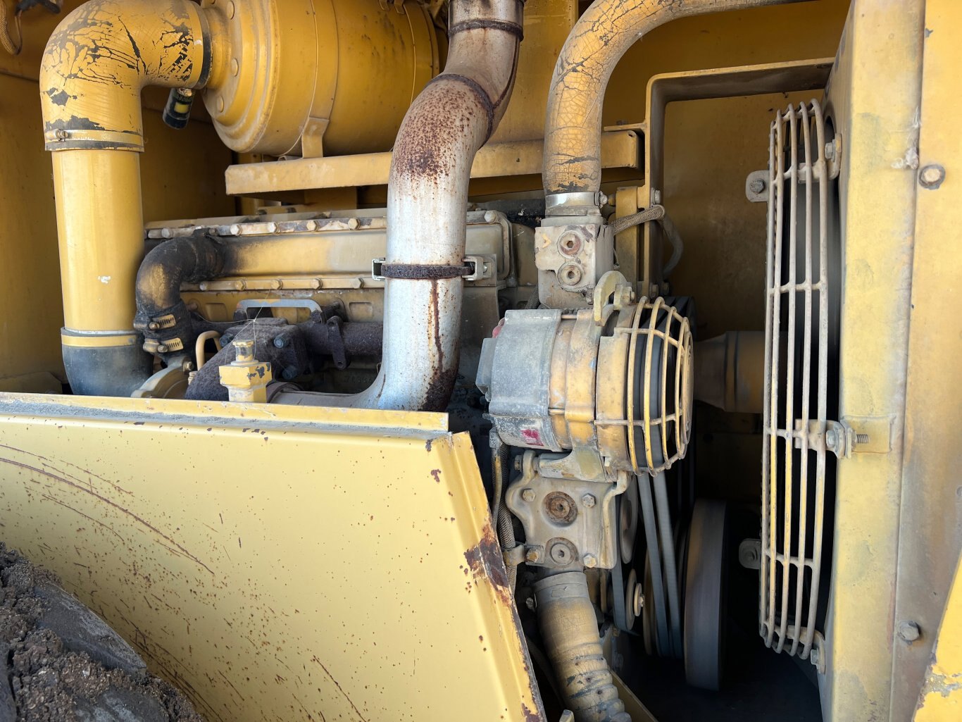 1990 Caterpillar CP 563 Padfoot Compactor / CP563 #9571 BP