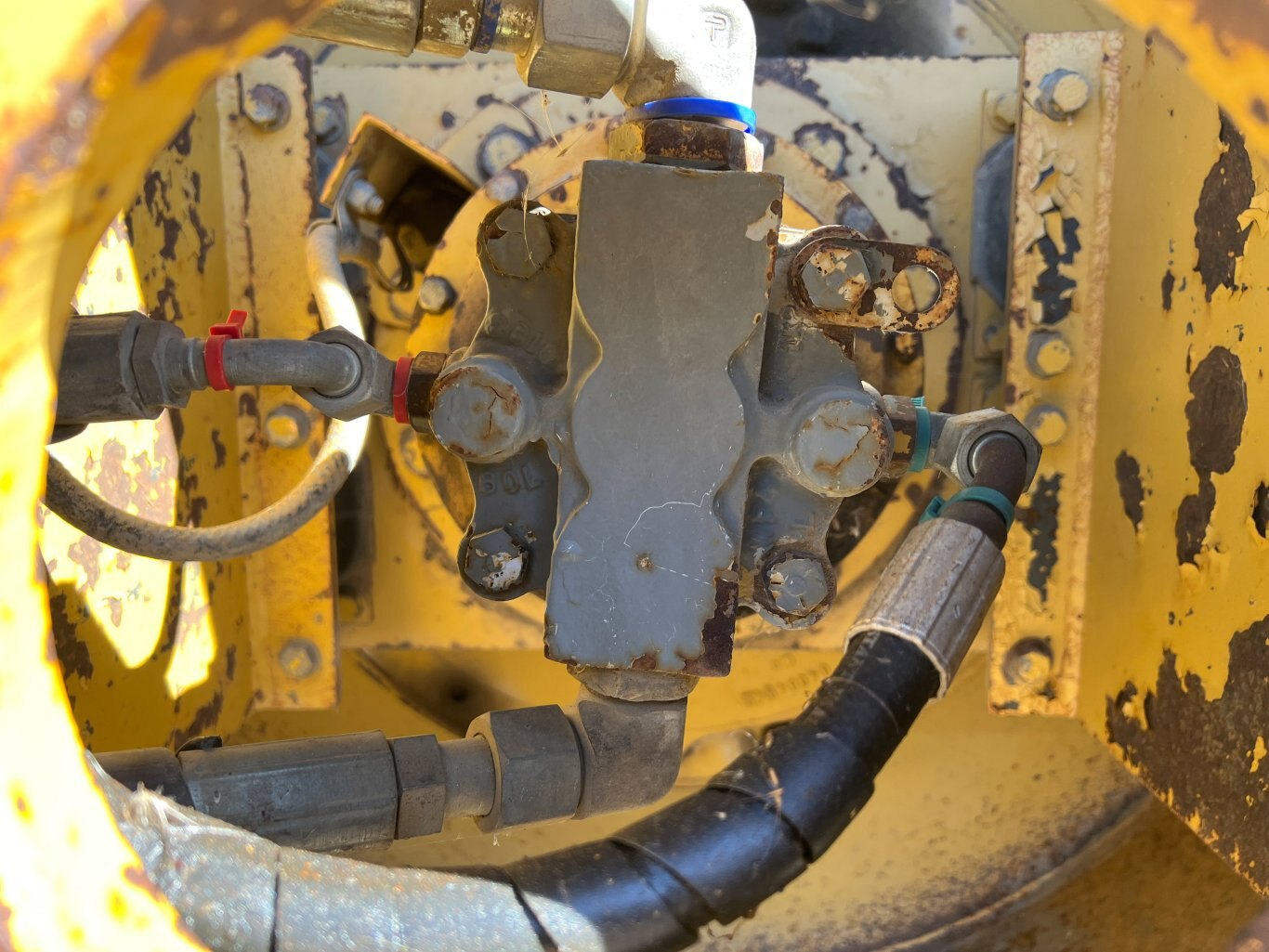 1990 Caterpillar CP 563 Padfoot Compactor / CP563 #9571 BP