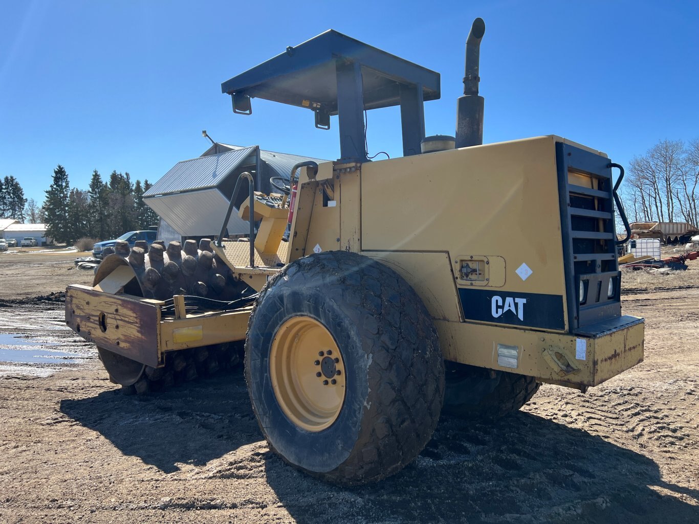 1990 Caterpillar CP 563 Padfoot Compactor / CP563 #9571 BP