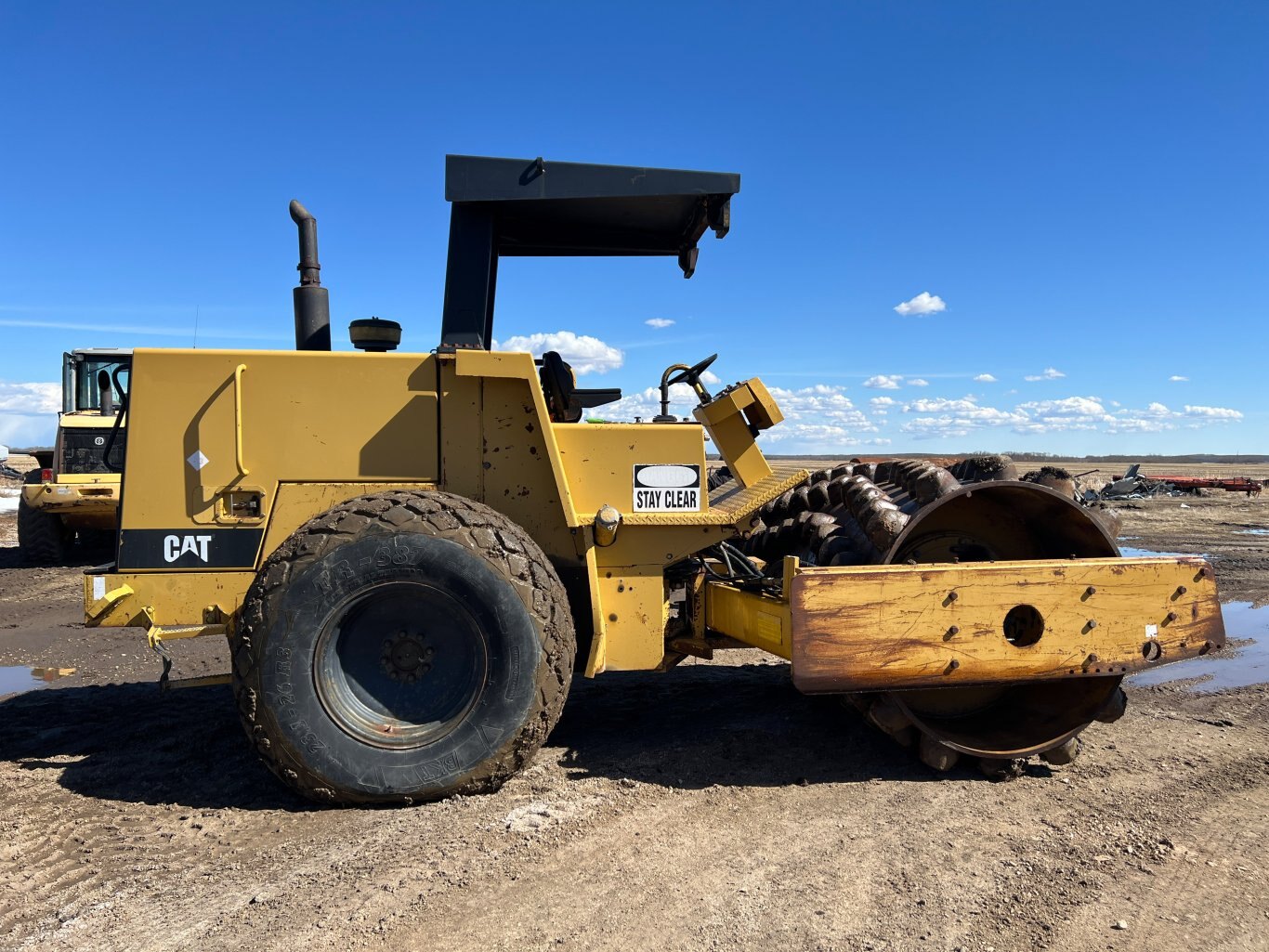 1990 Caterpillar CP 563 Padfoot Compactor / CP563 #9571 BP