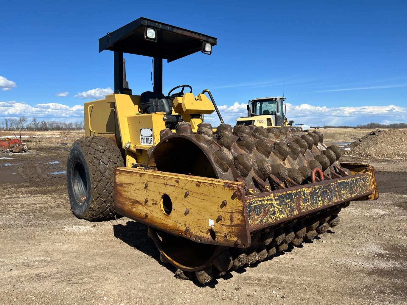 1990 Caterpillar CP 563 Padfoot Compactor / CP563 #9571 BP