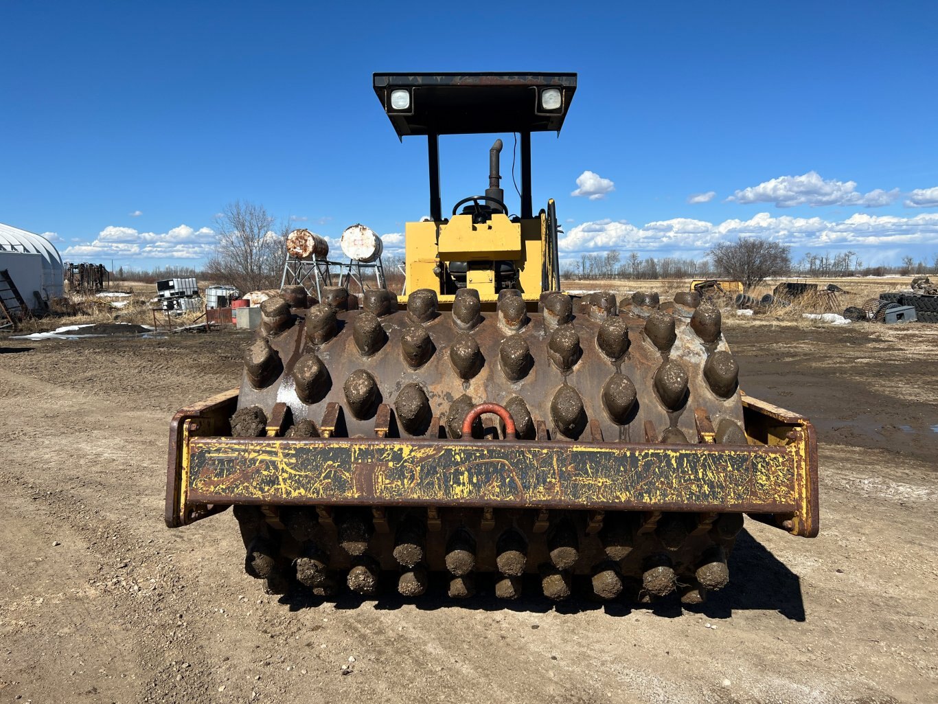 1990 Caterpillar CP 563 Padfoot Compactor / CP563 #9571 BP
