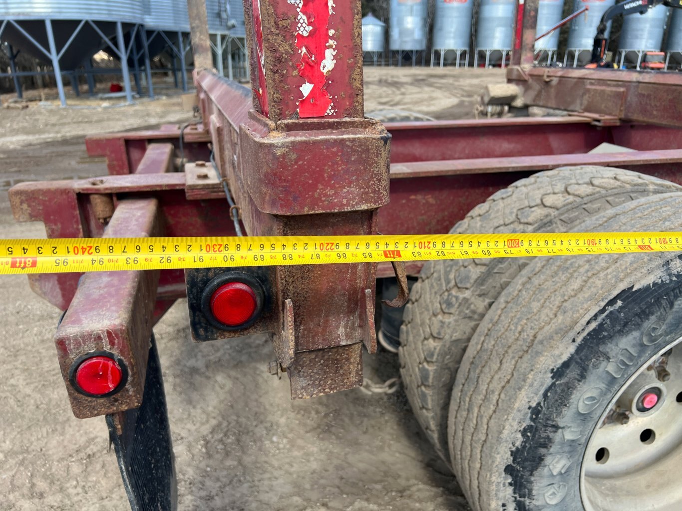 2000 Peerless Forestry Trailer 48ft Logging Trailer • Model: SW 48 54 3A #9576 BP