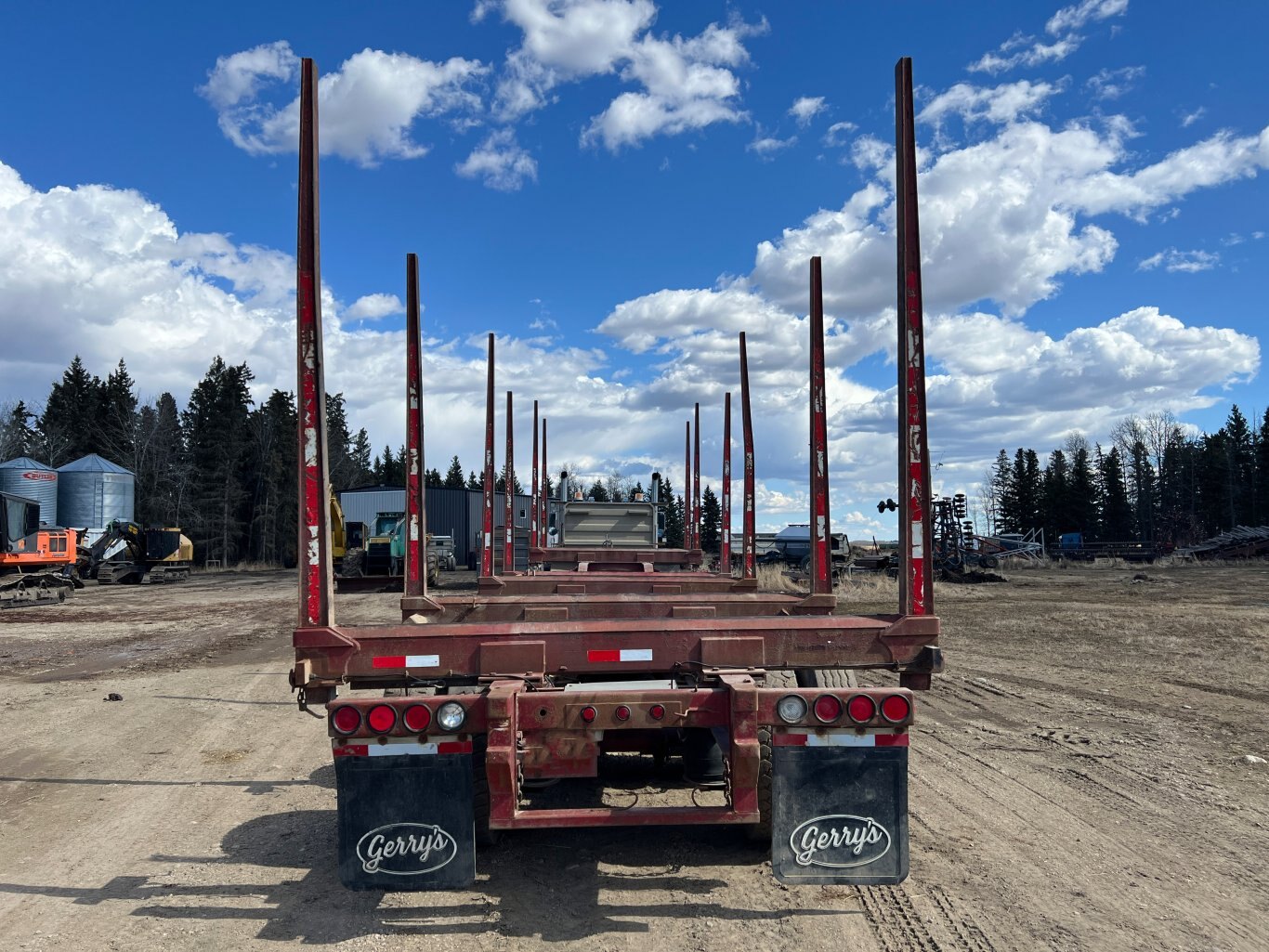2000 Peerless Forestry Trailer 48ft Logging Trailer • Model: SW 48 54 3A #9576 BP