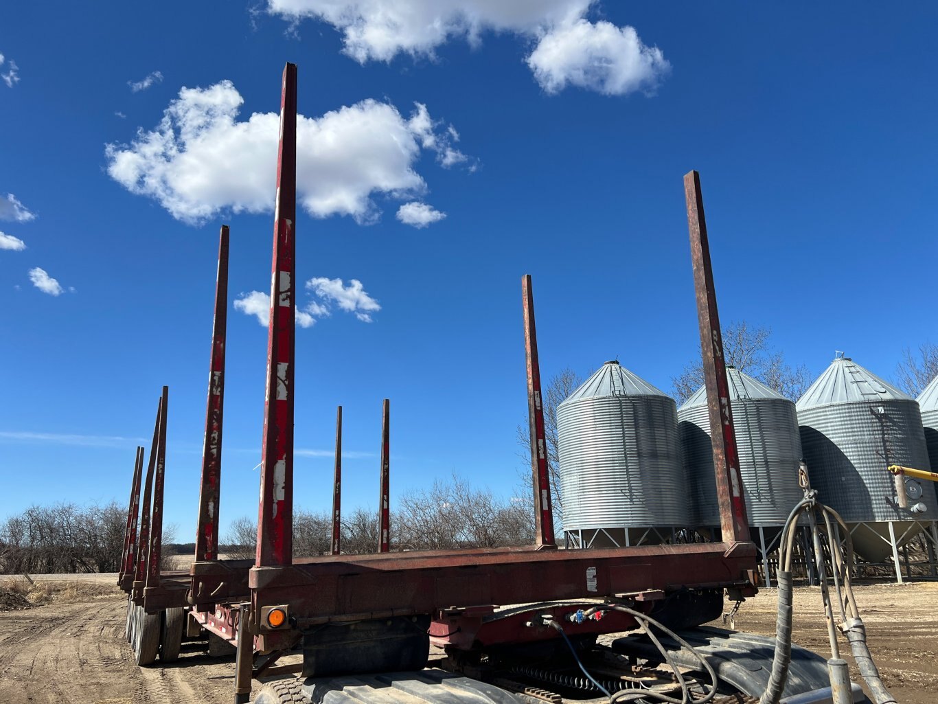 2000 Peerless Forestry Trailer 48ft Logging Trailer • Model: SW 48 54 3A #9576 BP