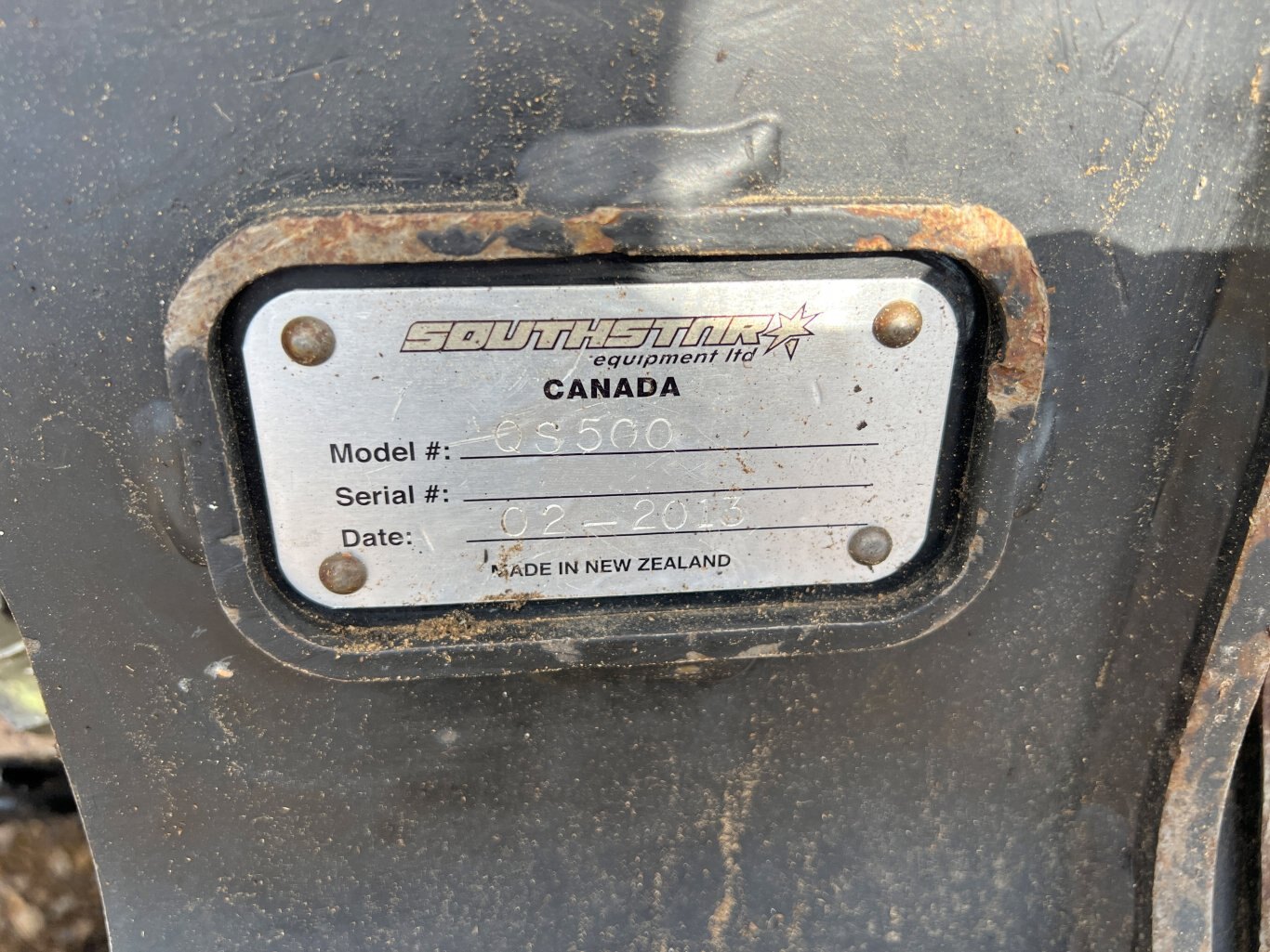 2013 Hitachi ZX210F 3 H2 Processor with Southstar QS500 Harvester #9580 BP